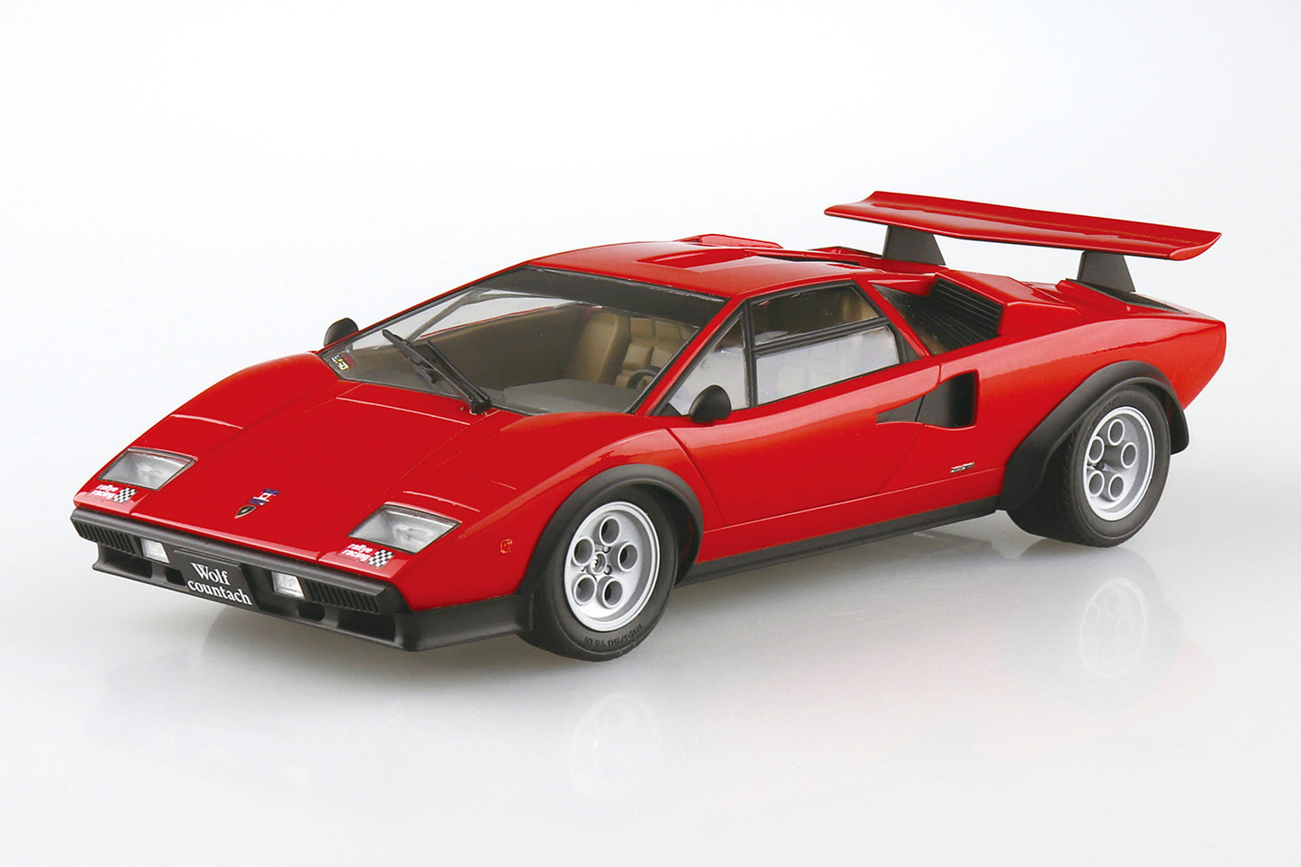 Aoshima 1/24 The Supercar #16 '75 Wolf Countach Version 1