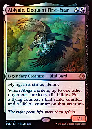 Abigale, Eloquent First-Year (R0204) (Foil)