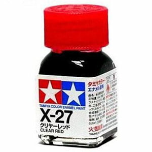 Tamiya Color - Enamal Paint - Clear Gloss Red