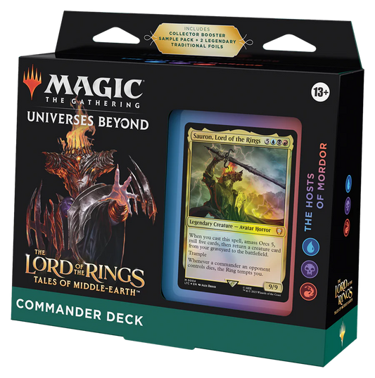 Magic The Gathering - Commander Deck - Lord Of The Rings - The Hosts Of Morder