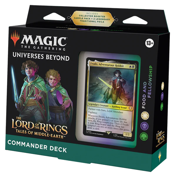 Magic The Gathering - Commander Deck - Lord Of The Rings - Food And Fellowship