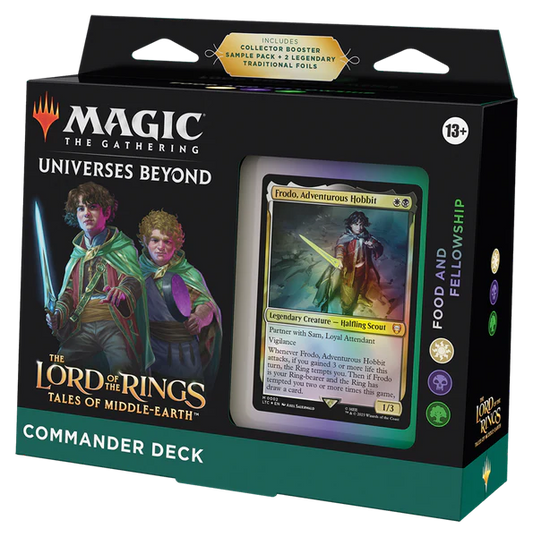 Magic The Gathering - Commander Deck - Lord Of The Rings - Food And Fellowship