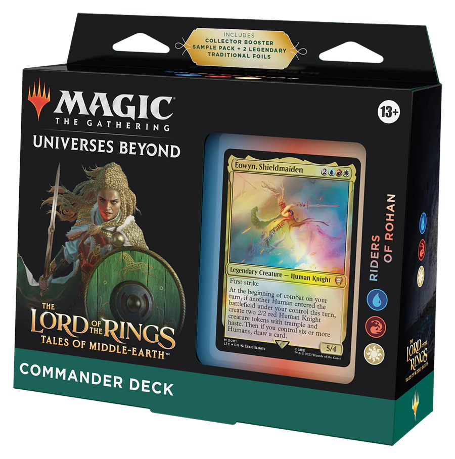 Magic The Gathering - Commander Deck - Lord Of The Rings - Riders Of Rohan