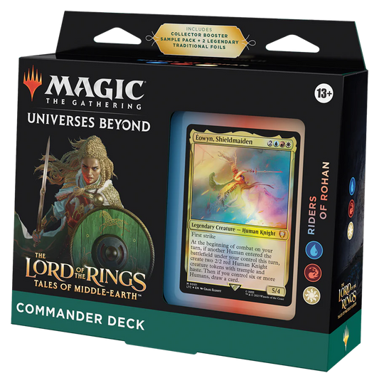Magic The Gathering - Commander Deck - Lord Of The Rings - Riders Of Rohan