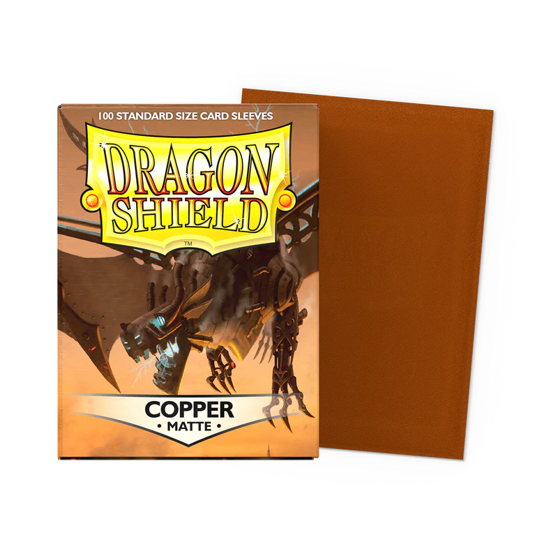 Dragon Shield - Sleeves  - Matte - Copper