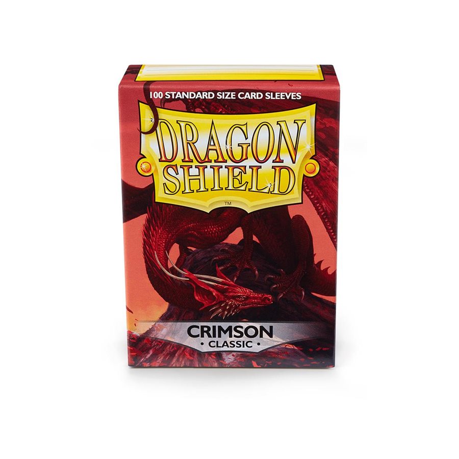 Dragon Shield Sleeves - Crimson Classic