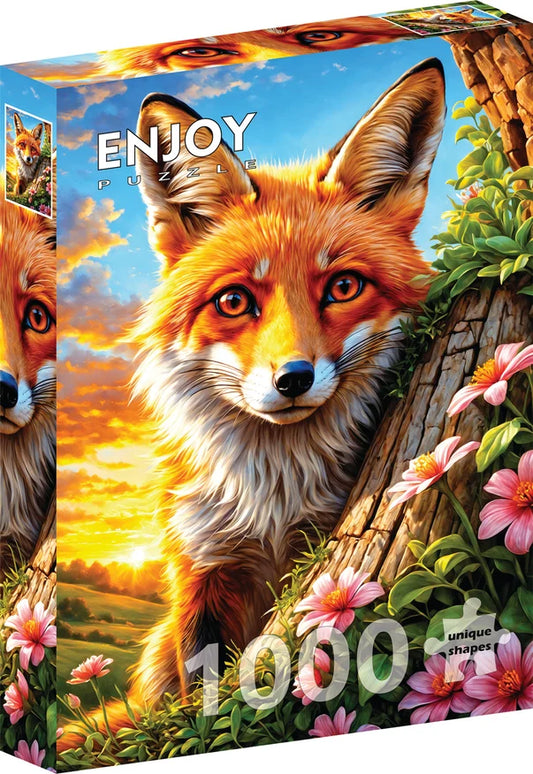 Enjoy Puzzles - Curious Fox - 1000 Piece