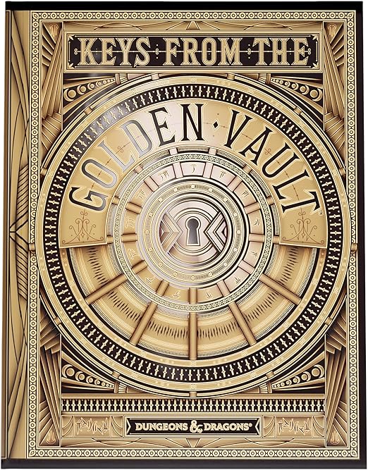 Dungeons & Dragons- Book - Keys From The Golden Vault
