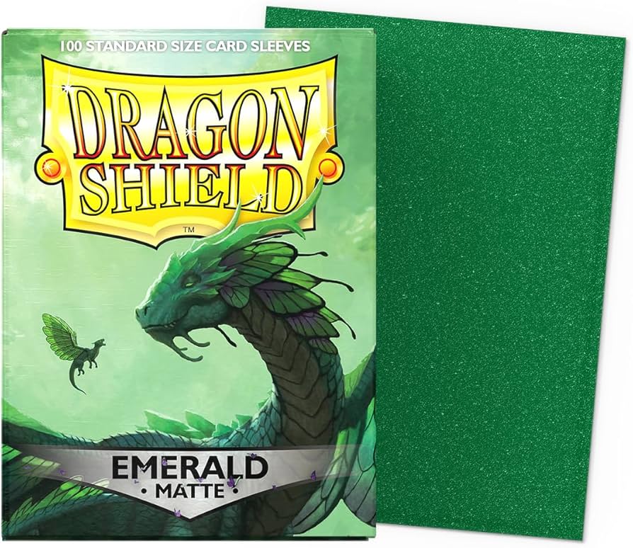 Dragon Shield - Matte Sleeves - Emerald