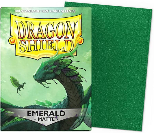 Dragon Shield - Matte Sleeves - Emerald