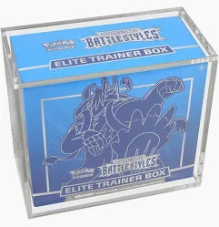 Acrylic Case For Pokémon Etb With Magnetic Lid