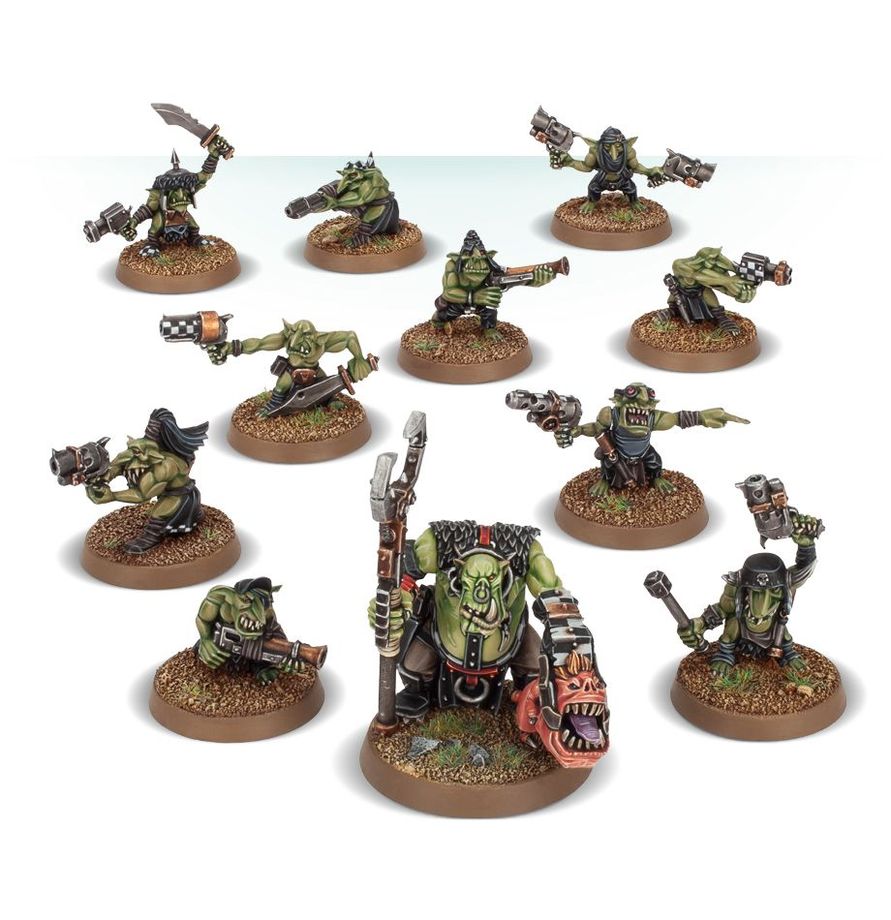 Warhammer 40k - Orks: Runtherd and Gretchin