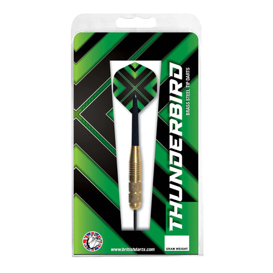 Thunderbird - Brass Tip Darts - 20g - Green