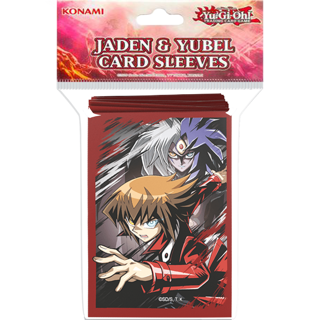 Konami - Yugioh - Card Sleeves - Jaden & Yubel