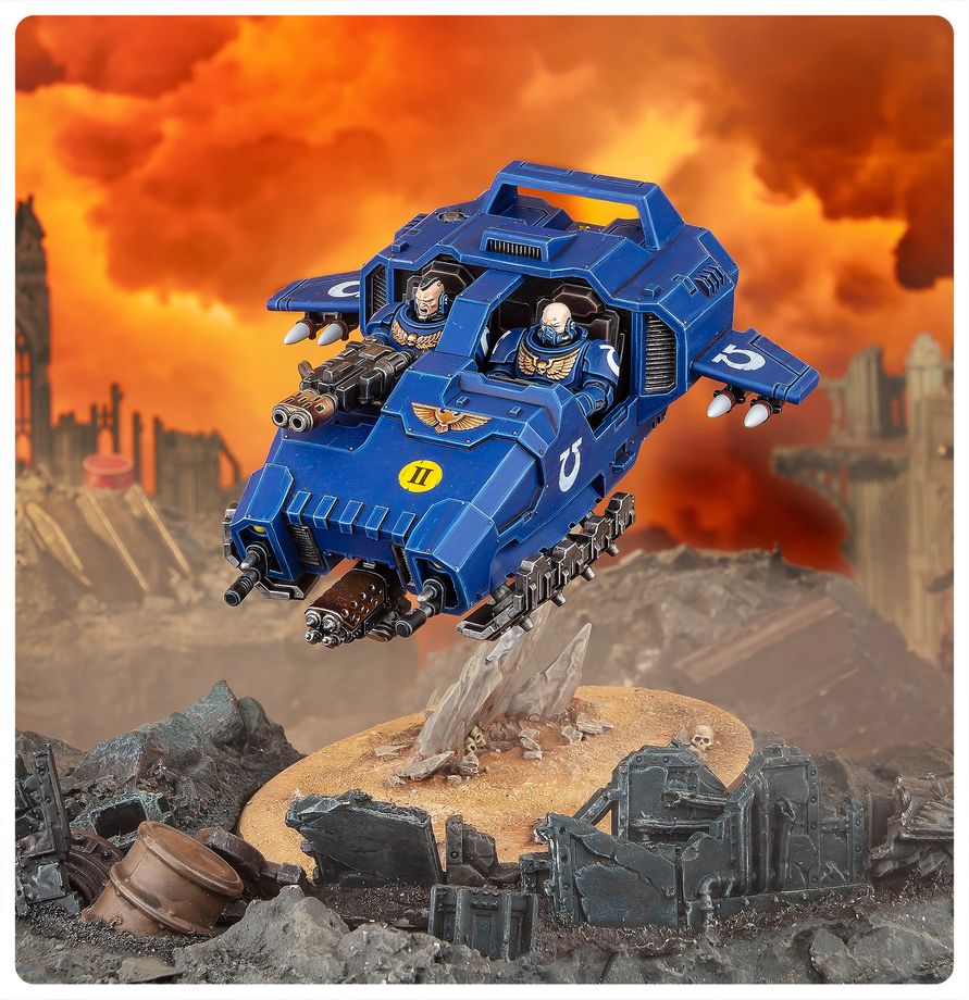 Warhammer - 40,000 - Space Marines - Land Speeder