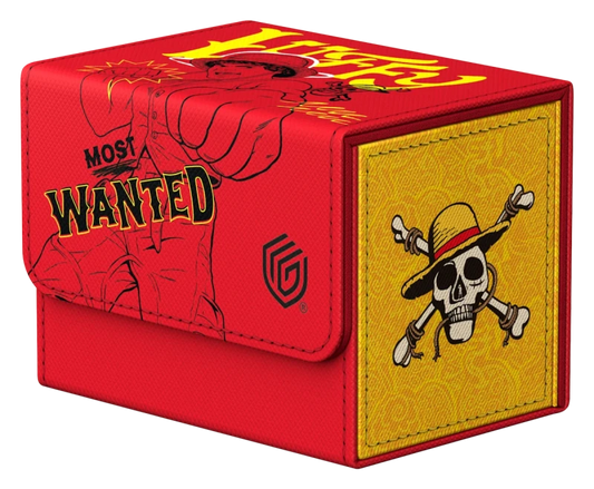 Ultimate Guard - Deck Case - Sidewinder 80+ Xenoskin - One Piece - Luffy