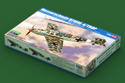 Hobby Boss - Model Kit - Messerschmitt Bf109E-4/Trop