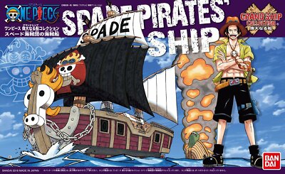 One Piece - Model Kit - Spade Pirates Ship