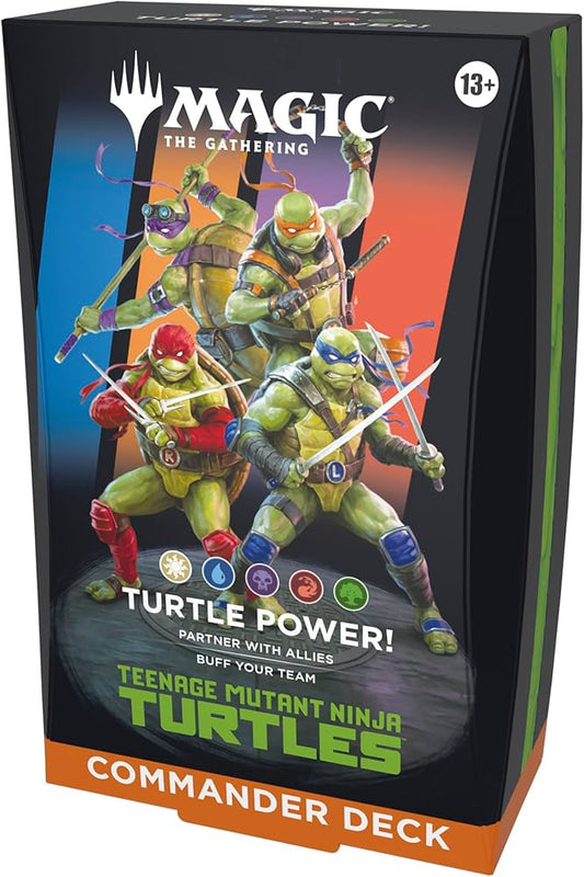 Magic The Gathering - Commander Deck - Teenage Mutant Ninja Turtles - Turtle Power!