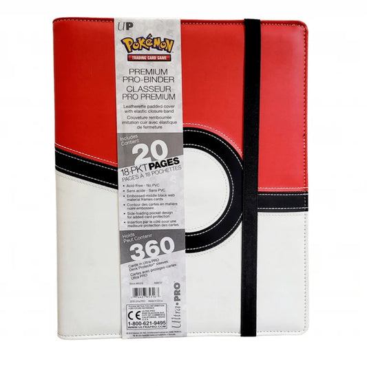 Ultra Pro - Pro Binder 9 Pocket - Pokemon - Pokeball