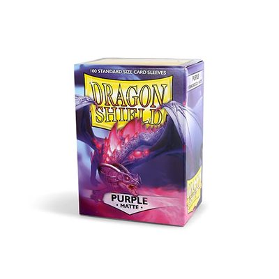 Dragon Shield Sleeves - Purple Matte