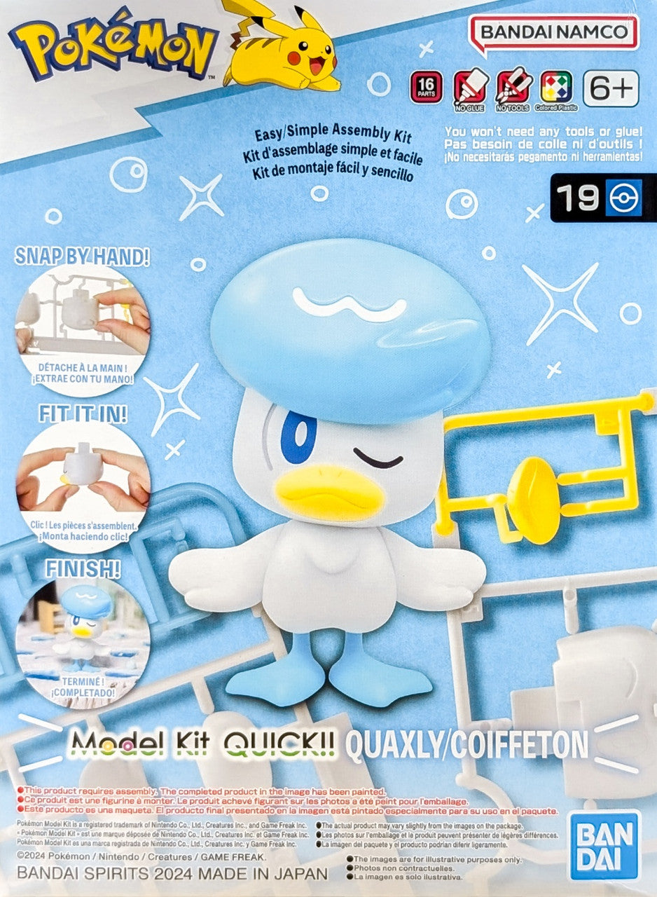 Pokémon - Model Kit Quick - Quaxly