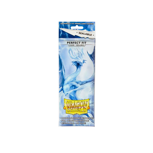 Dragon Shield - Sleeves - Sealable Perfect Fit - Clear