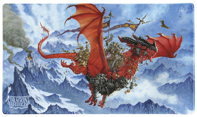 Dragon Shield - Art Playmat & Tube - The Raid