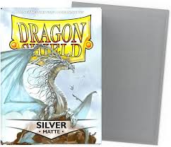 Dragon Shield - Matte Sleeves - Silver
