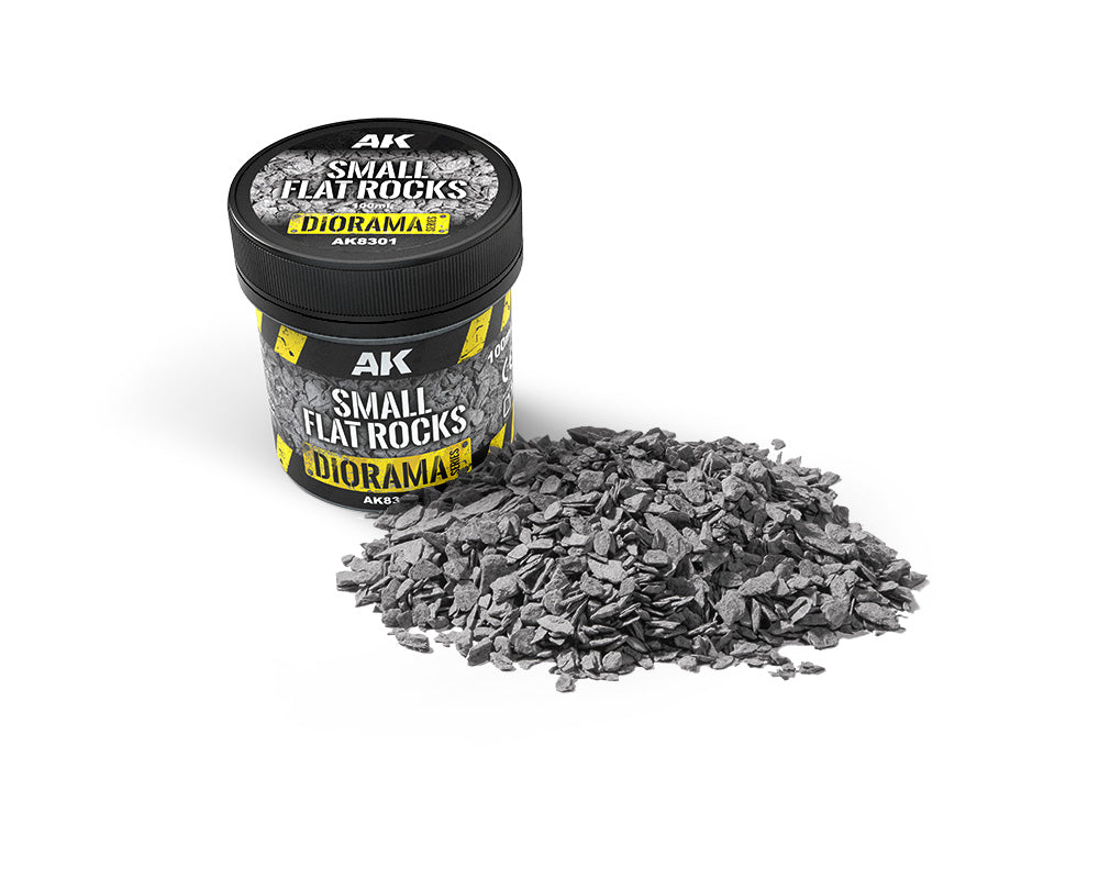 AK Interactive - Small Flat Rocks 100 ml