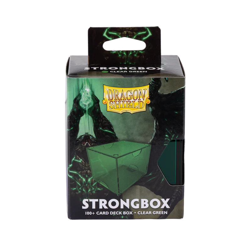 Dragon Shield - Deck Box - Strongbox - Clear Green