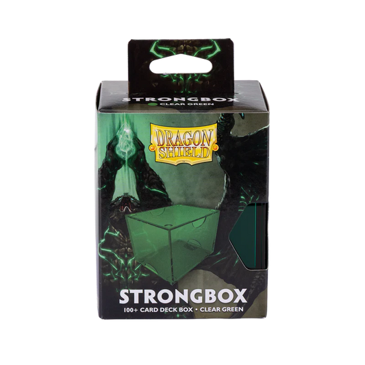 Dragon Shield - Deck Box - Strongbox - Clear Green