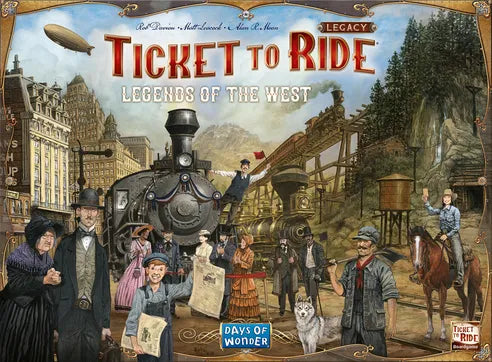 Ticket To Ride Legacy - Legends Of The West