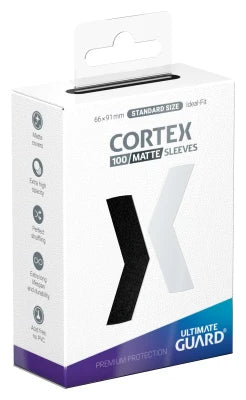 Ultimate Guard - Sleeves - Cortex - Matte Black 100 CT