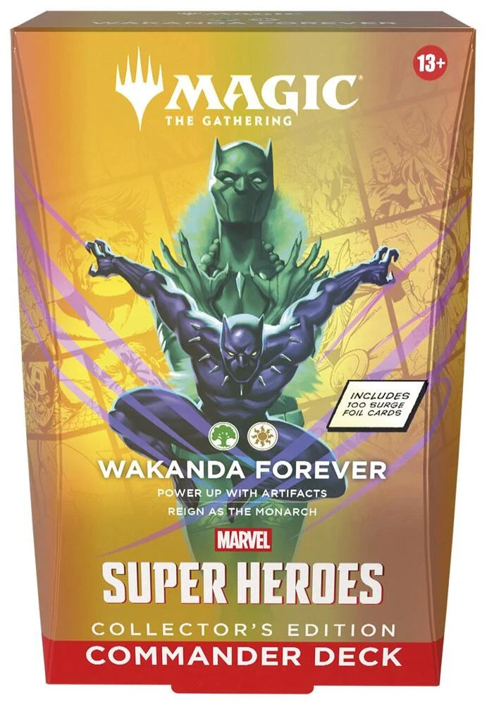 Magic -Superheroes- Commander Deck- Wakanda Forever - Collector Edition