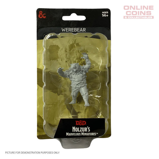 Dungeon & Dragons - Unpainted Miniatures - Werebear